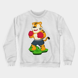 Tiger Boxer Boxing gloves Boxing Crewneck Sweatshirt